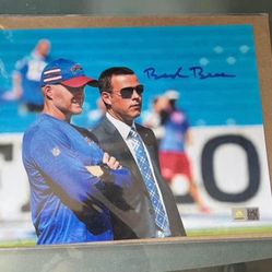 Buffalo Bills GM Brandon Beane Signed 8x10 