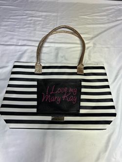 Mary Kay Striped Tote Bag