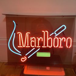 Vintage Marlboro Neon Sign!!!! 