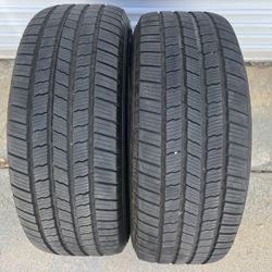 2 Michelin Tires 275/55/20