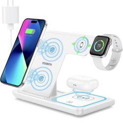 3- In -1 Foldable Wireless Charger