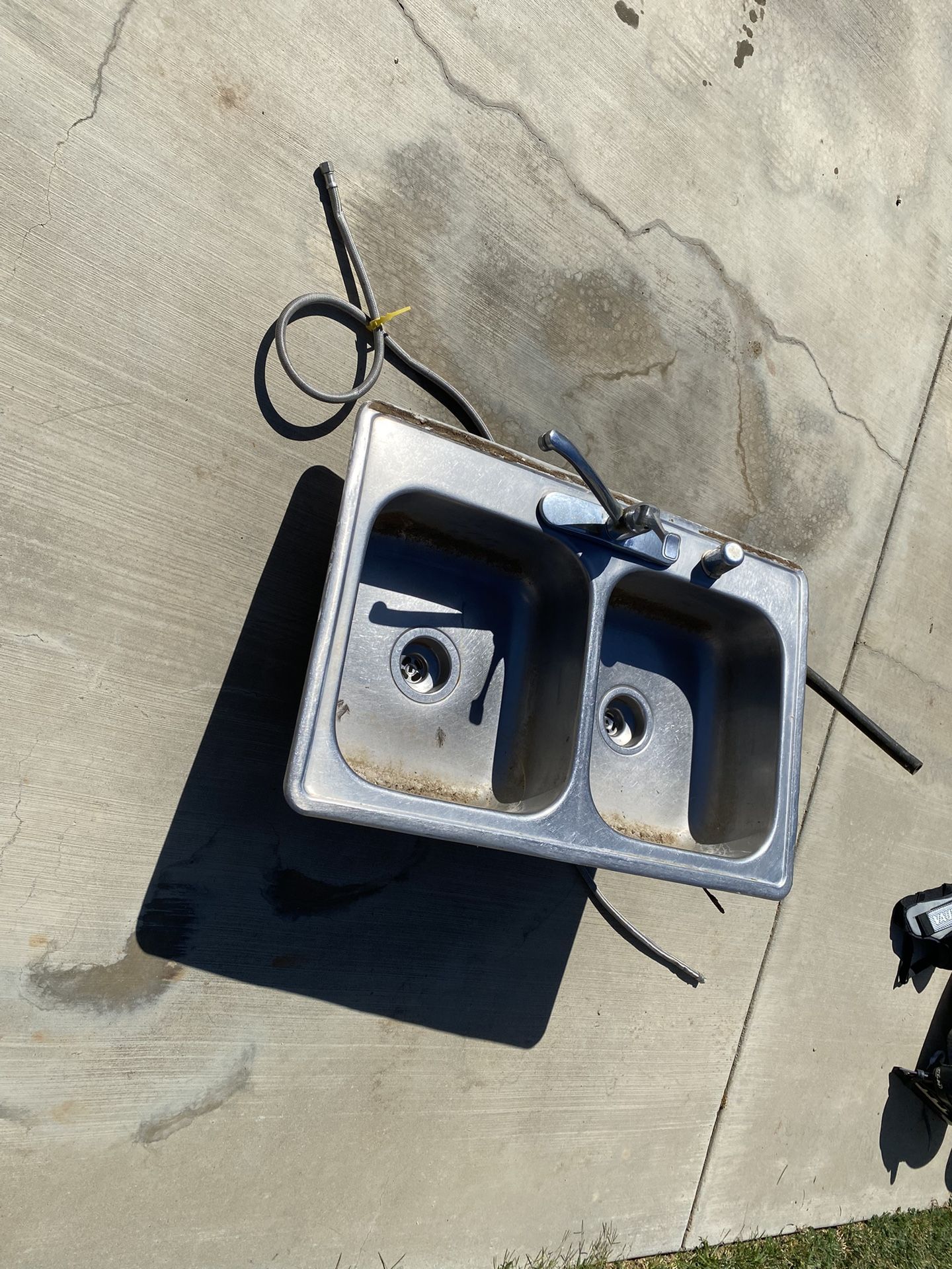 Stainless Steel Double Sink 