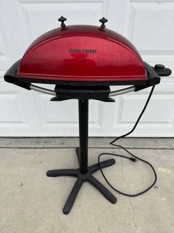 George Foreman Indoor Outdoor Electric Grill, Non-Stick Grill Griddle