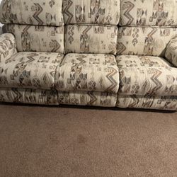 Sofa And Separate Reclining Chair