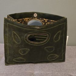 Green Square Purse
