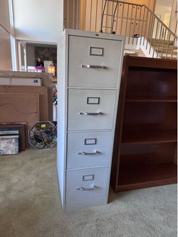 HON metal filing cabinet