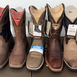  NEW BOOTS COWBOY BOTAS VAQUERAS DIFF SIZES 9 To 11