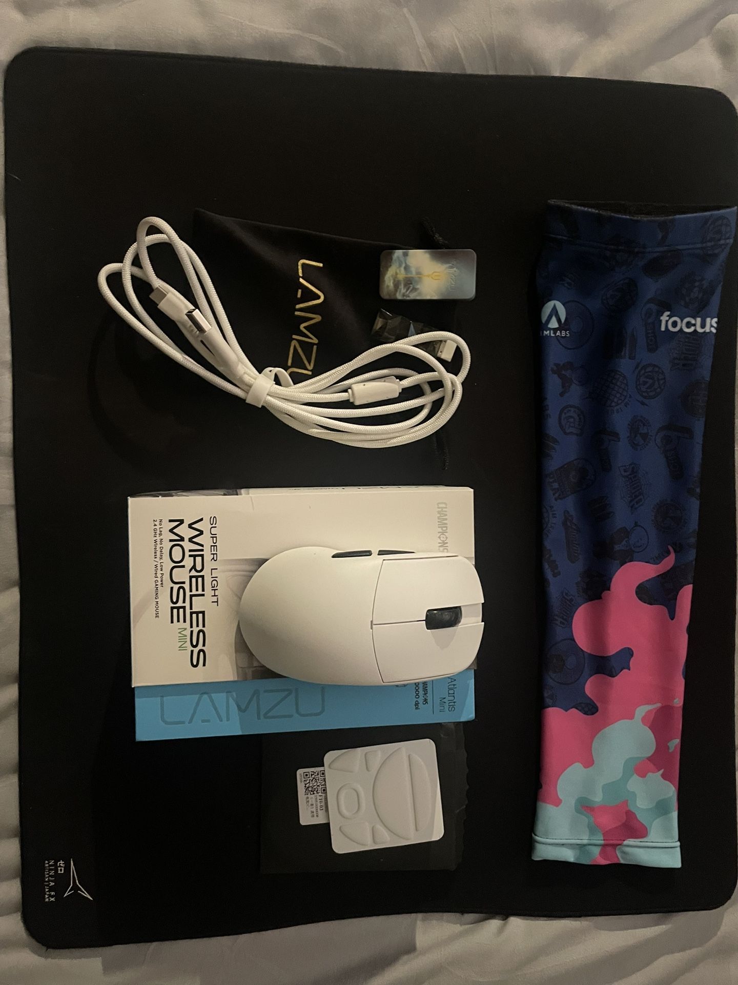 Lamzu Atlantis Mini Champs Edition + Artisan Zero XL ES + ESPTiger Ice Skates New – Complete Bundle