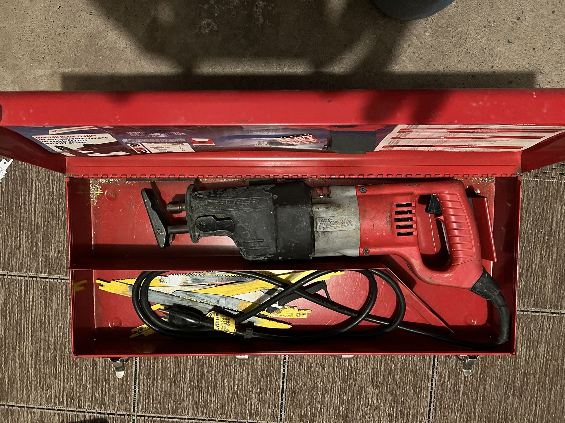 Corded Sawzall