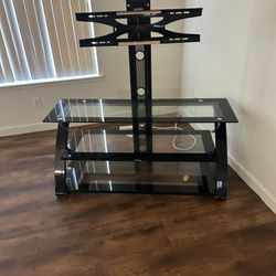 Glass TV Stand