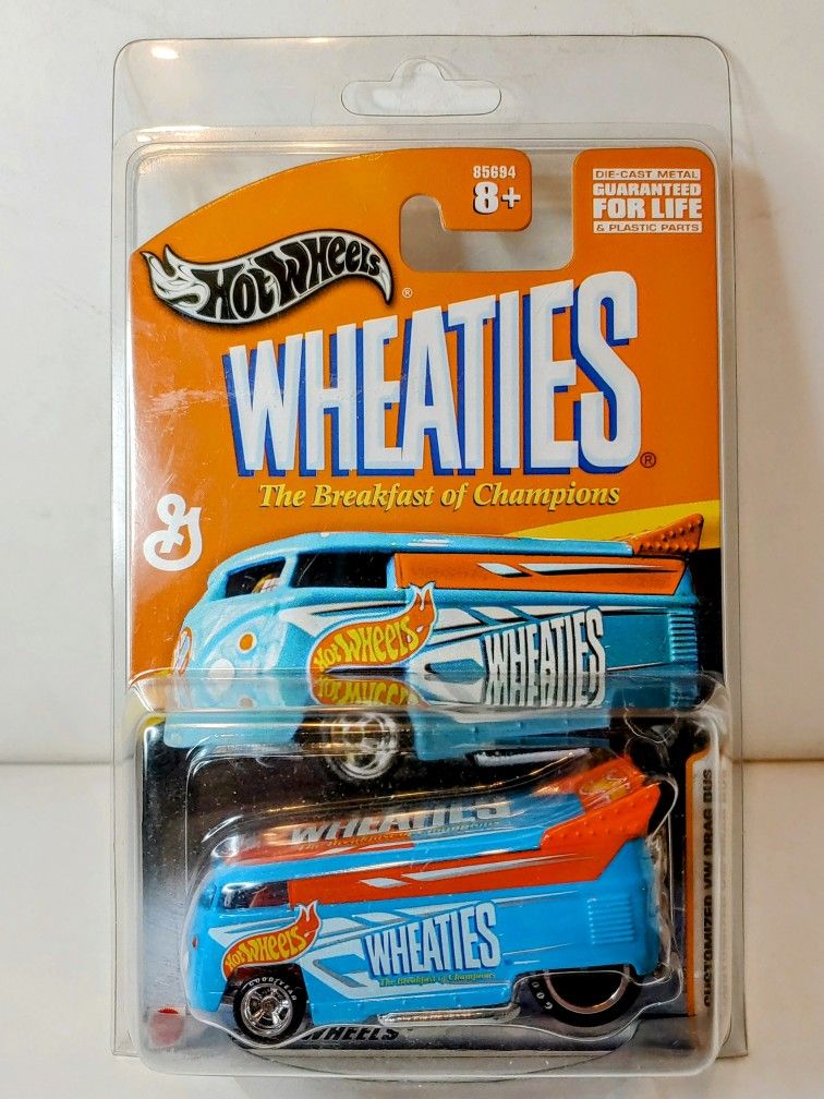 1:64 scale Hot Wheels Wheaties VW Drag Bus.$35.00