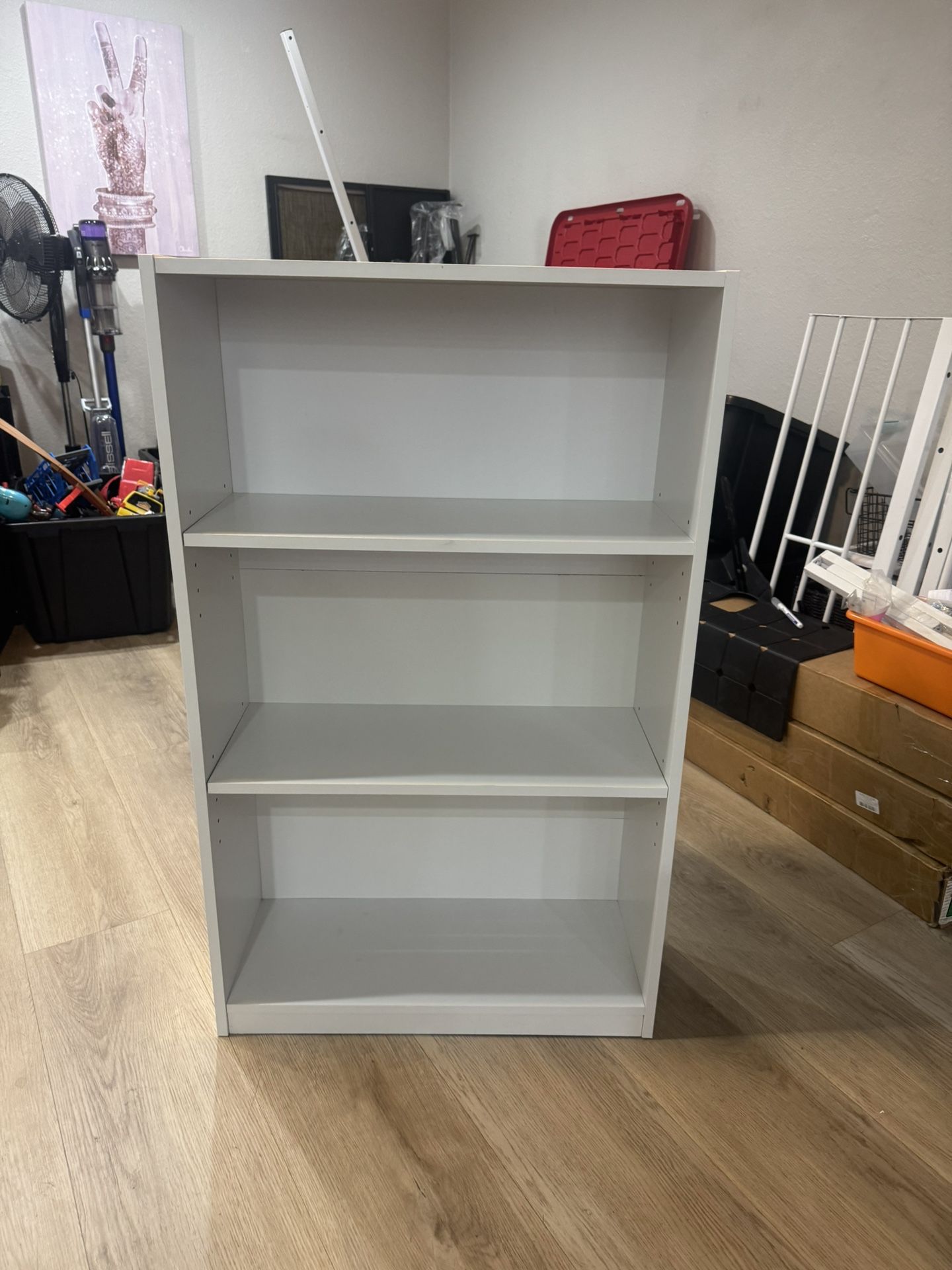 Adjustable Bookcase Shelving Unit