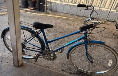 Blue bike