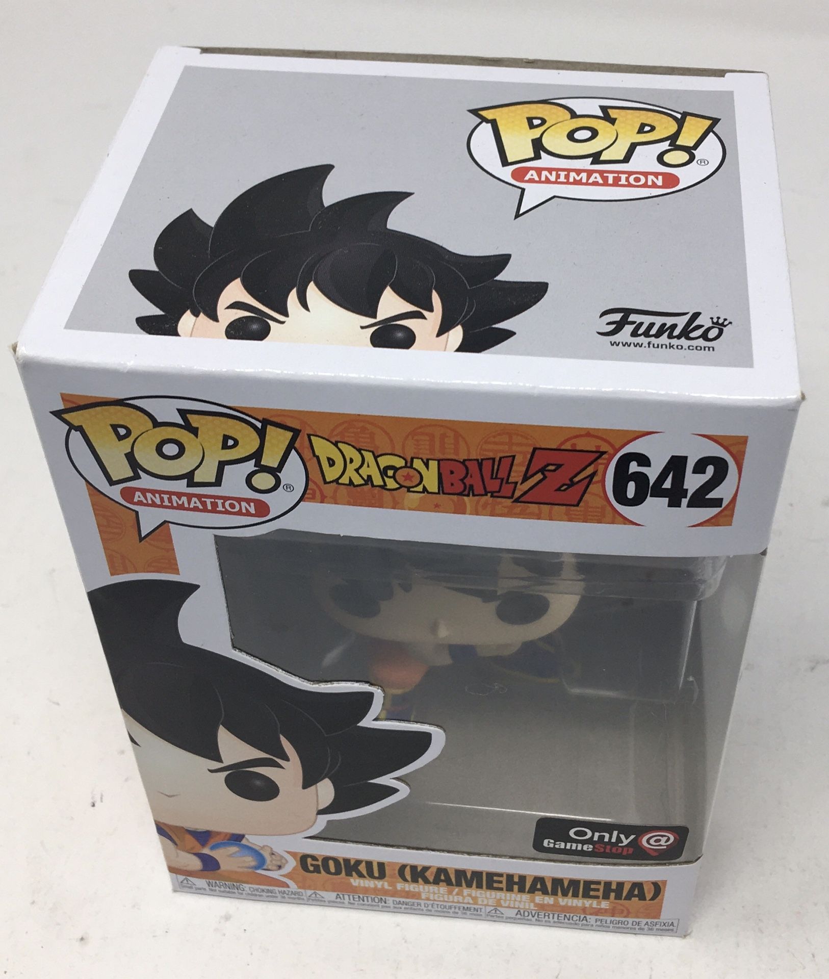 Goku (Kamehameha) GameStop Exclusive Funko Pop 642 PRE-OWNED