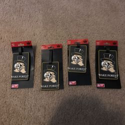 Wake Forest Luggage tags