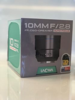 Laowa 10mm f2.8 full frame AF Lens