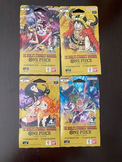 One Piece 17 Sleeved Booster Pack
