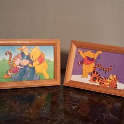 Winnie The Pooh Decor Picture Frames Bundle