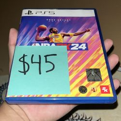 PlayStation 5 Video Game PS5 NBA Basketball 2K24 Kobe Bryant
