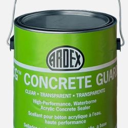Ardex CG Concrete Guard – High-Performance Waterborne Acrylic Concrete Sealer, High Solids, Durable Protective Coating for Interior Concrete Floors, D