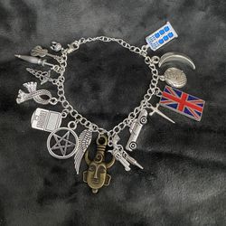 Dr Who Charm Bracelet/Anklet Version 2 - Handmade!