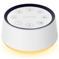 Brown Noise Sound Machine with 30 Soothing Sounds 12 Colors Night Light White Noise Machine for Adults Baby Kids Sleep Machines Memory Function 36 Vol