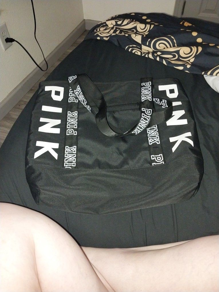 Black "Pink" Tote