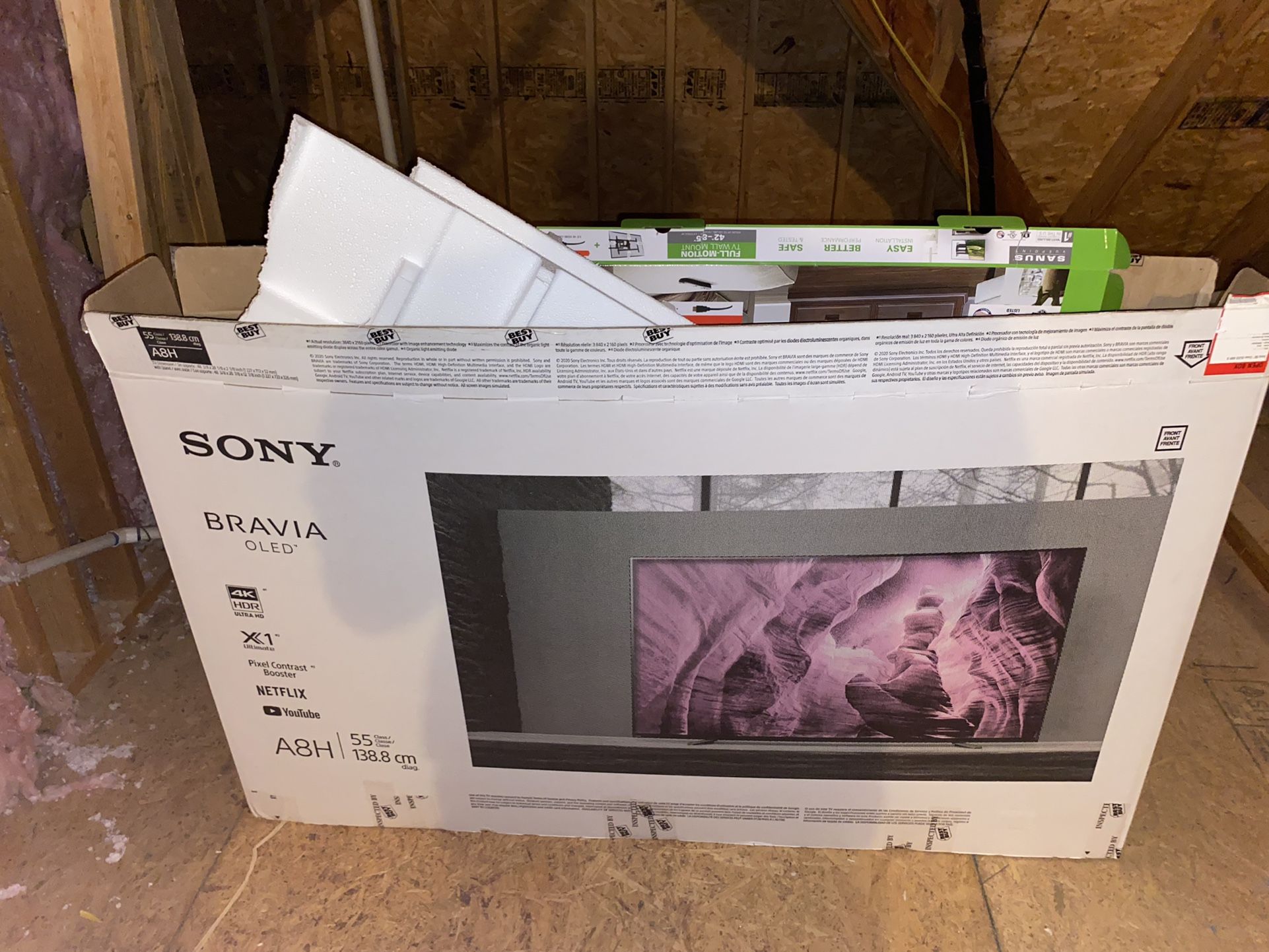 Sony A8H 55” Open-Box