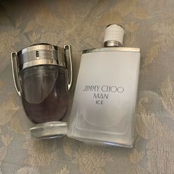 Paco Rabbane Invictus And Jimmy Choo 