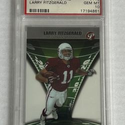Larry Fitzgerald RARE PSA 10 2004 Topps Pristine RC /499
