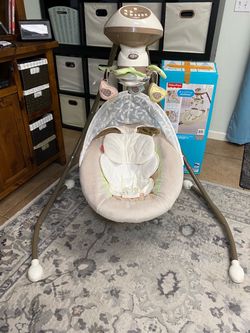 FP Snugabunny Cradle n’ Swing with Smart Technology, electric swing