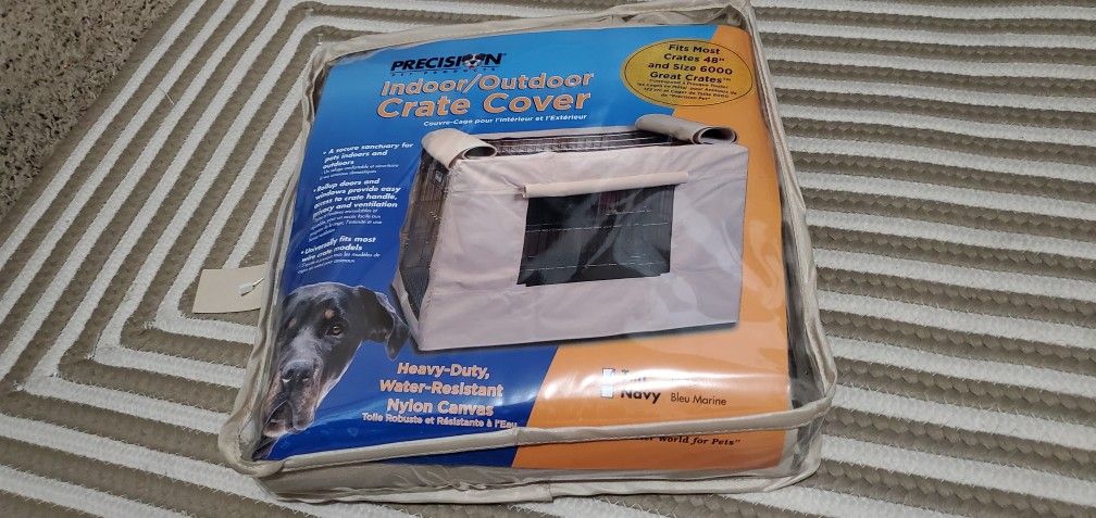 Dog Cage Cover Fits 48 In Cage. Never Used$30 AVAILABLE 