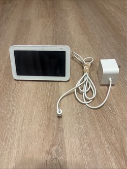 Amazon Echo Show 5 Smart Display Glacier White 1st Generation H23K37 w/Charger