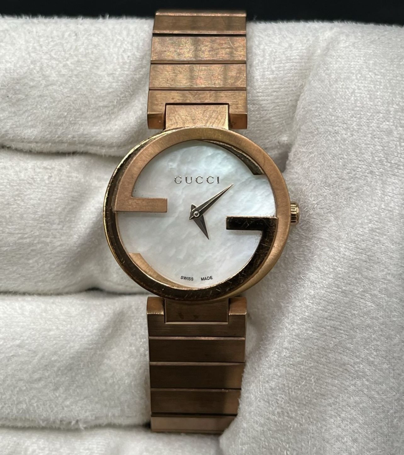 Gucci Rose Gold Women’s Watch 133.5 *4691
