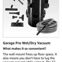 Bissell Garage Pro Wet/Dry Wall Shop Vac