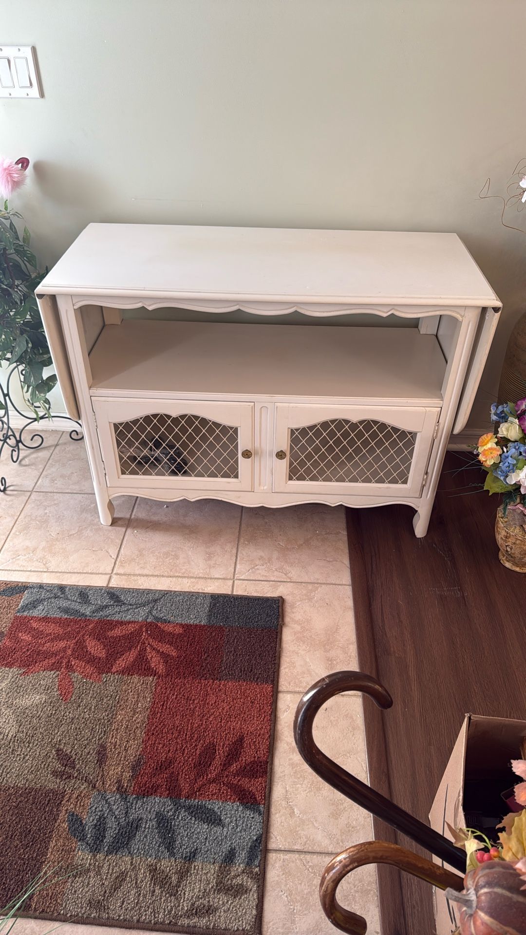 Antique Drop Leaf Tea Table