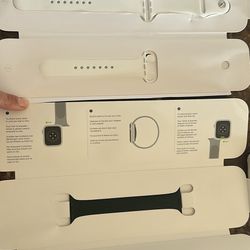 Original Apple Watch Bands WHITE (42mm)  and CYPRUS GREEN (40mm)