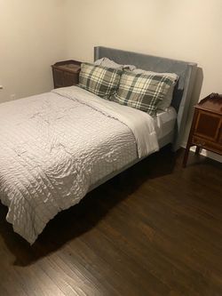 New bed mattress and frame
