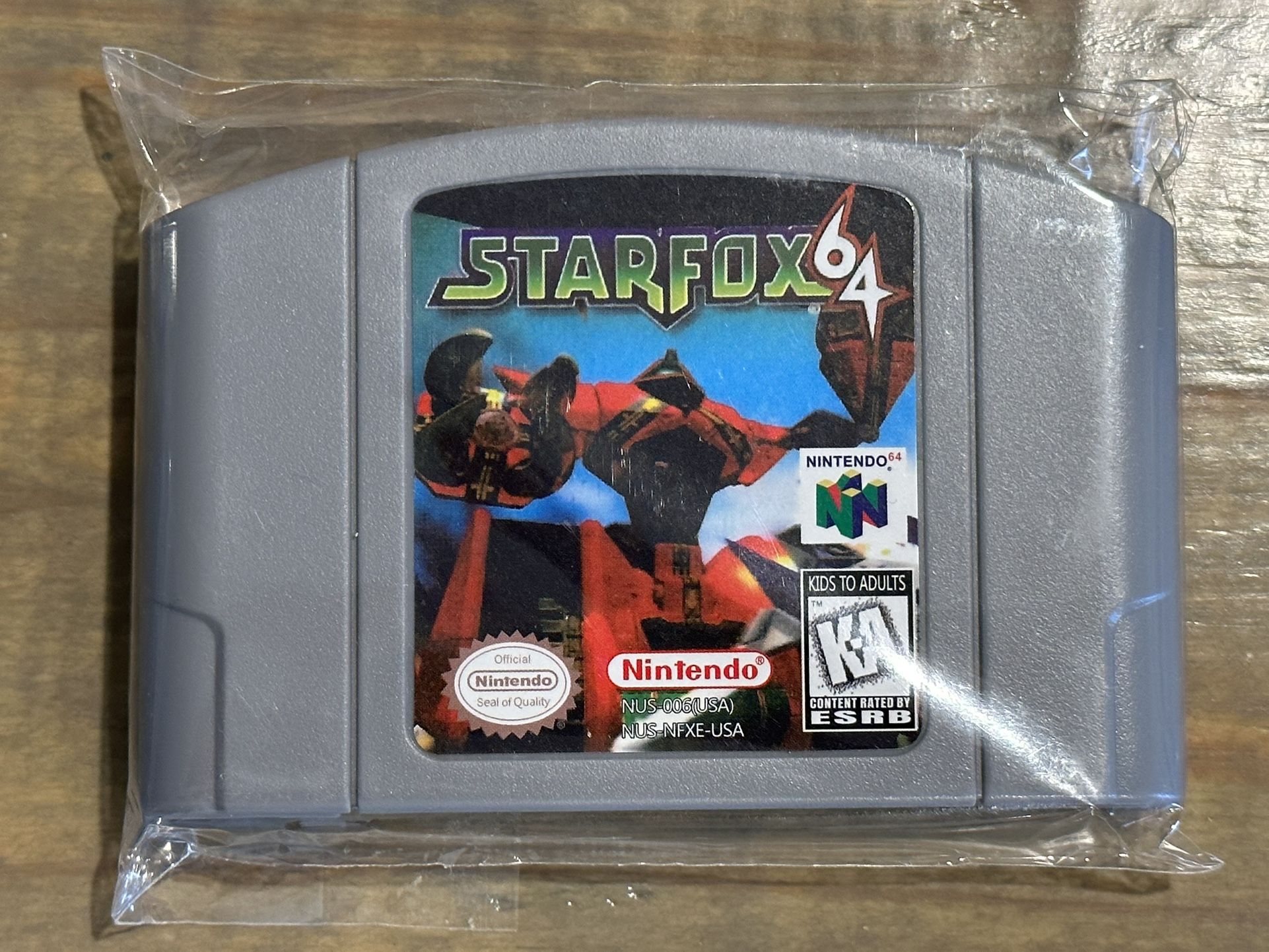 Starfox 64 For Nintendo 64