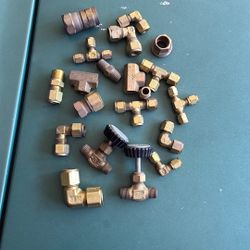 Brass Compression Union Tees & Hike Needle Valves 