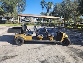Extended 6-seater Golf Cart (with Utility Bed)