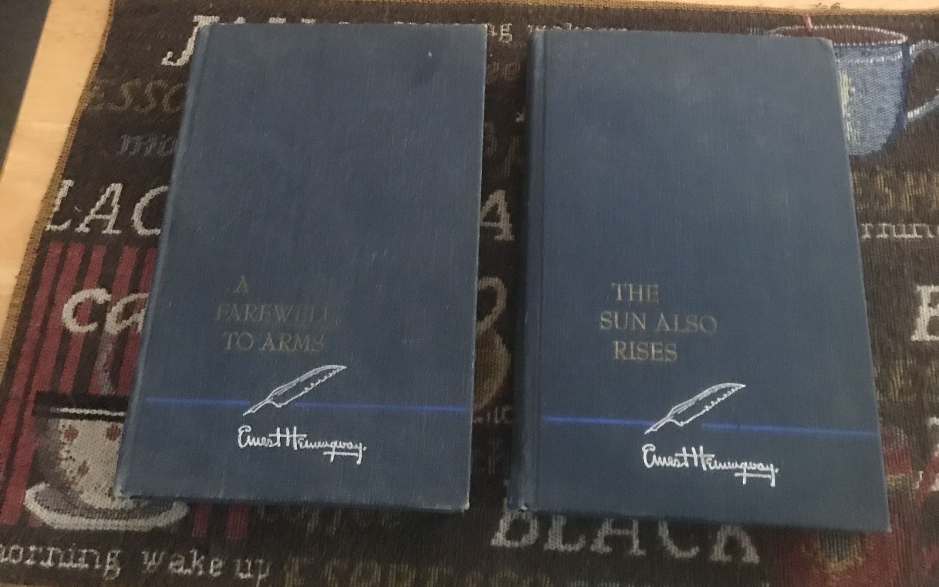 Two Earnest Hemingway Books-1957