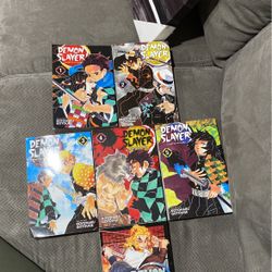 Demon Slayer Books 1-5 PLUS Stories Of Water And Flame