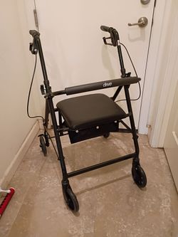 Handicap Walker rollator like new condition adjustable handles cash only please