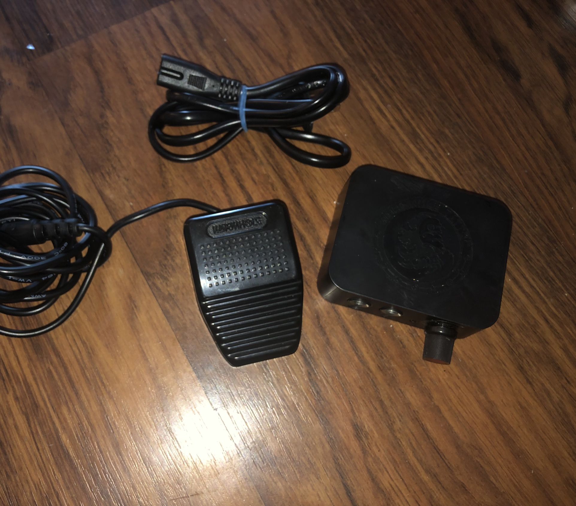 Wormhole Tattoo Power Supply & Pedal