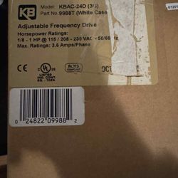 KB ADJUSTABLE FREQUENCY DRIVE 