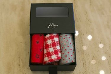 J.Crew Three Sock Gift Set