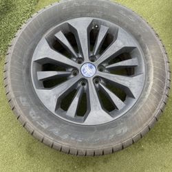 2020 Expedition 20” Black Stock Wheels