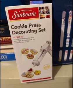 Sunbeam Cookie Press Set