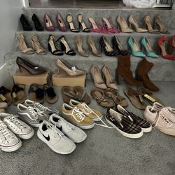 Huge Lot Women’s Shoes Lot Size 6.5-7 $100 Price Is Firm 